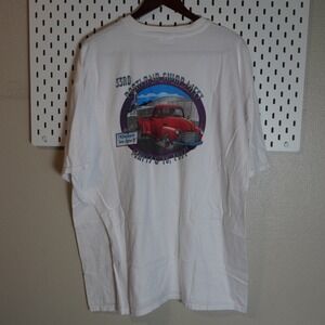 Vintage 90s Portland Swap Meet 1997‎ Car Truck Graphic T-Shirt XXL